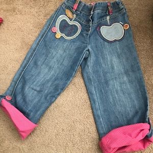 Girls Appliqué Embroidered